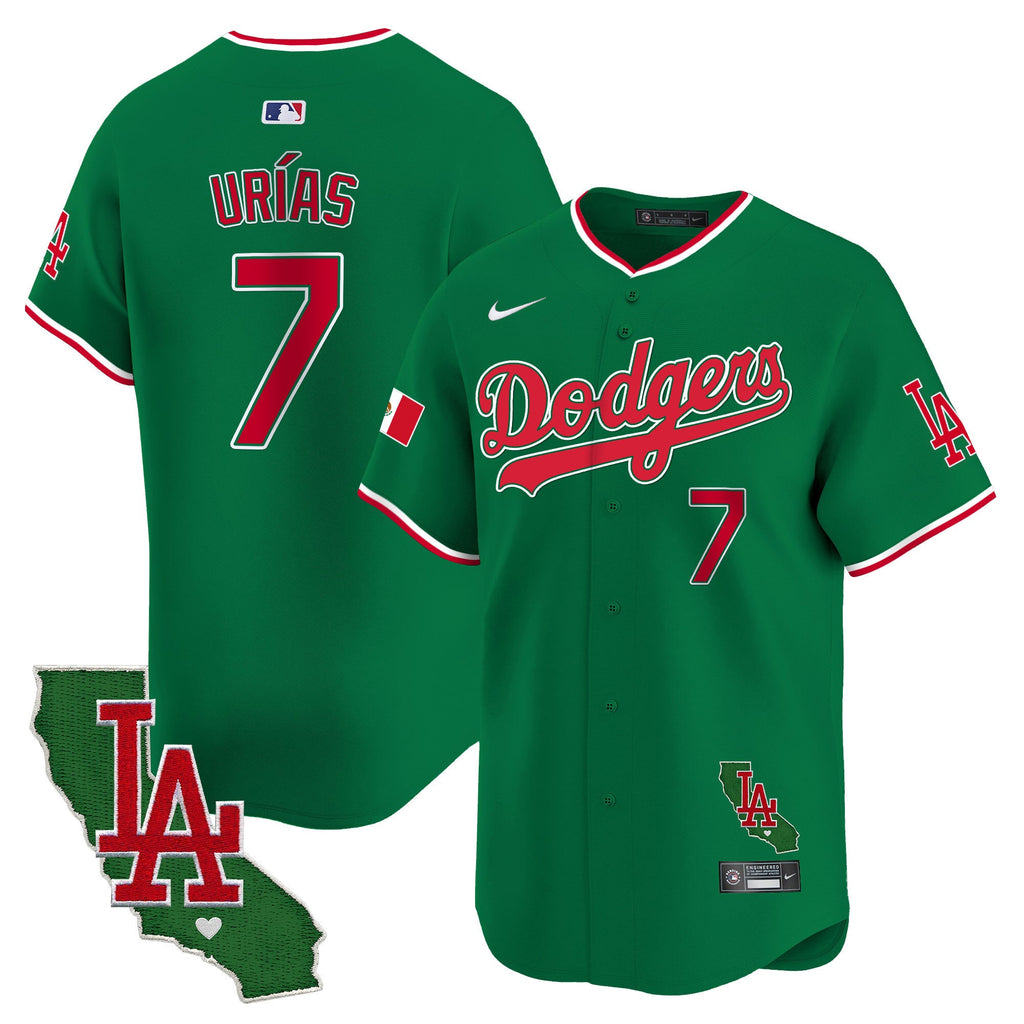 Men’s Mexico California Patch Vapor Premier Limited Jersey V4