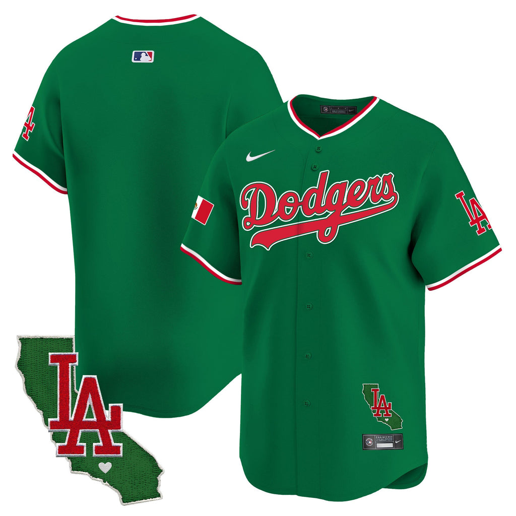 Men’s Mexico California Patch Vapor Premier Limited Jersey V4