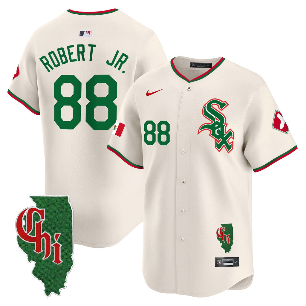 Men’s Chicago Mexico Vapor Premier Limited Jersey – Illinois Patch