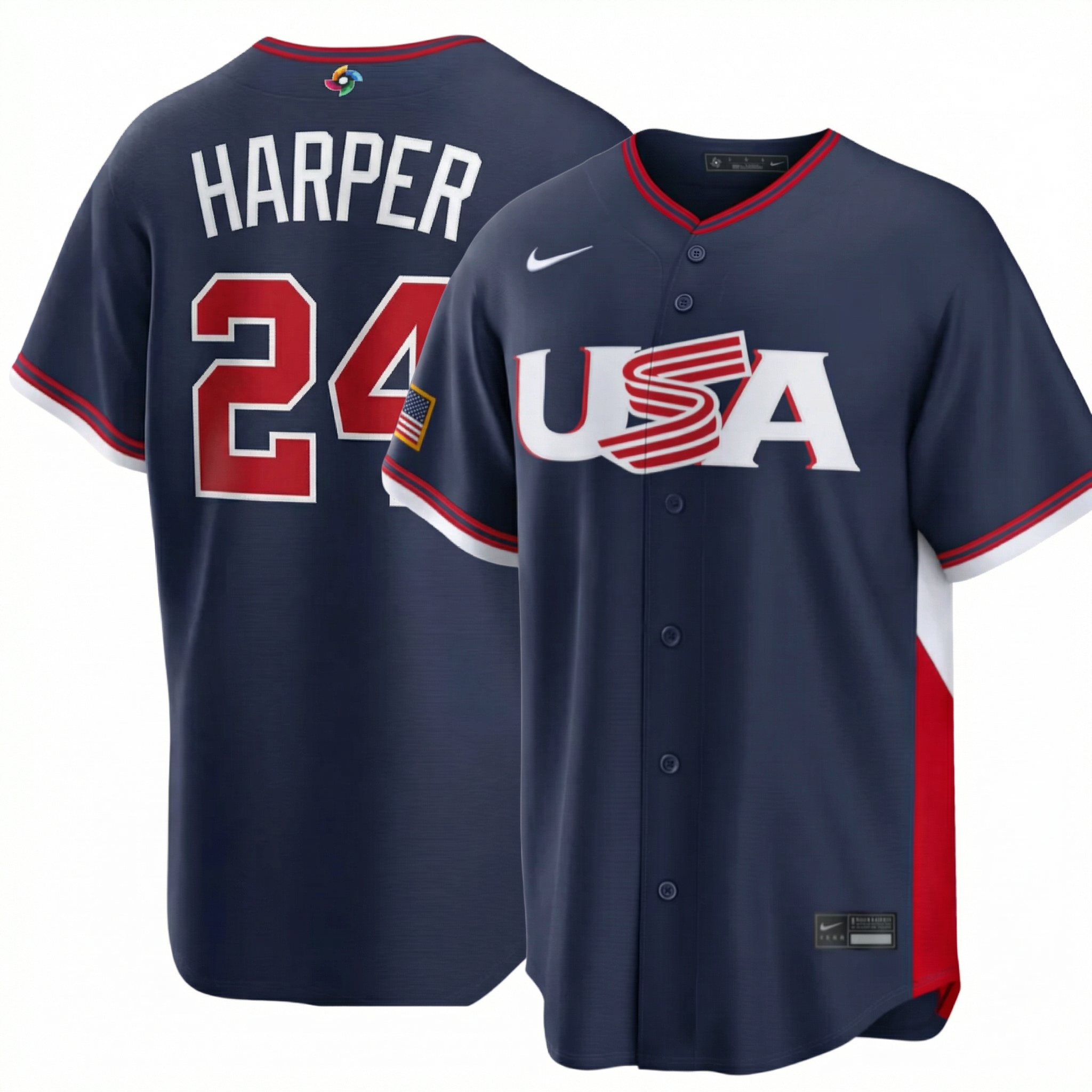 USA Harper Baseball Jersey (Ships 3-6 weeks)