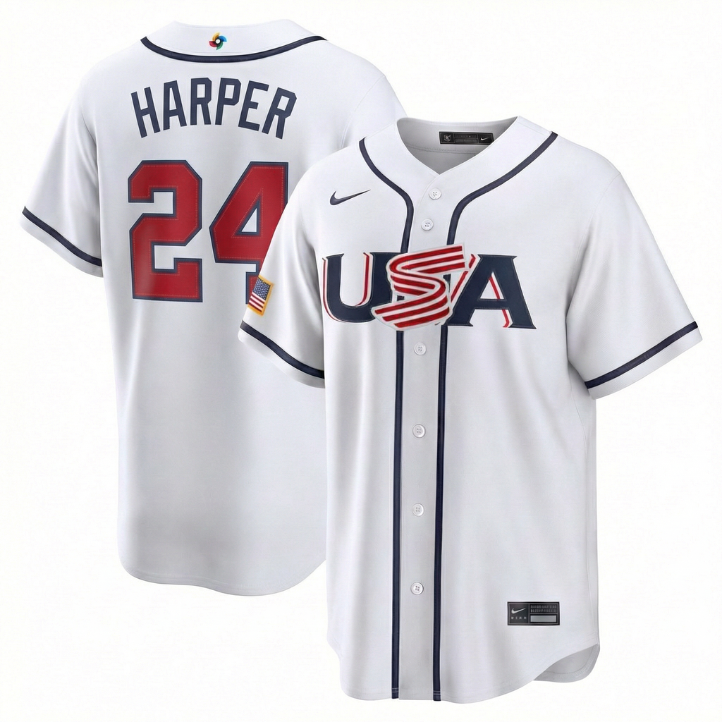 USA Harper Baseball Jersey (Ships 3-6 weeks)