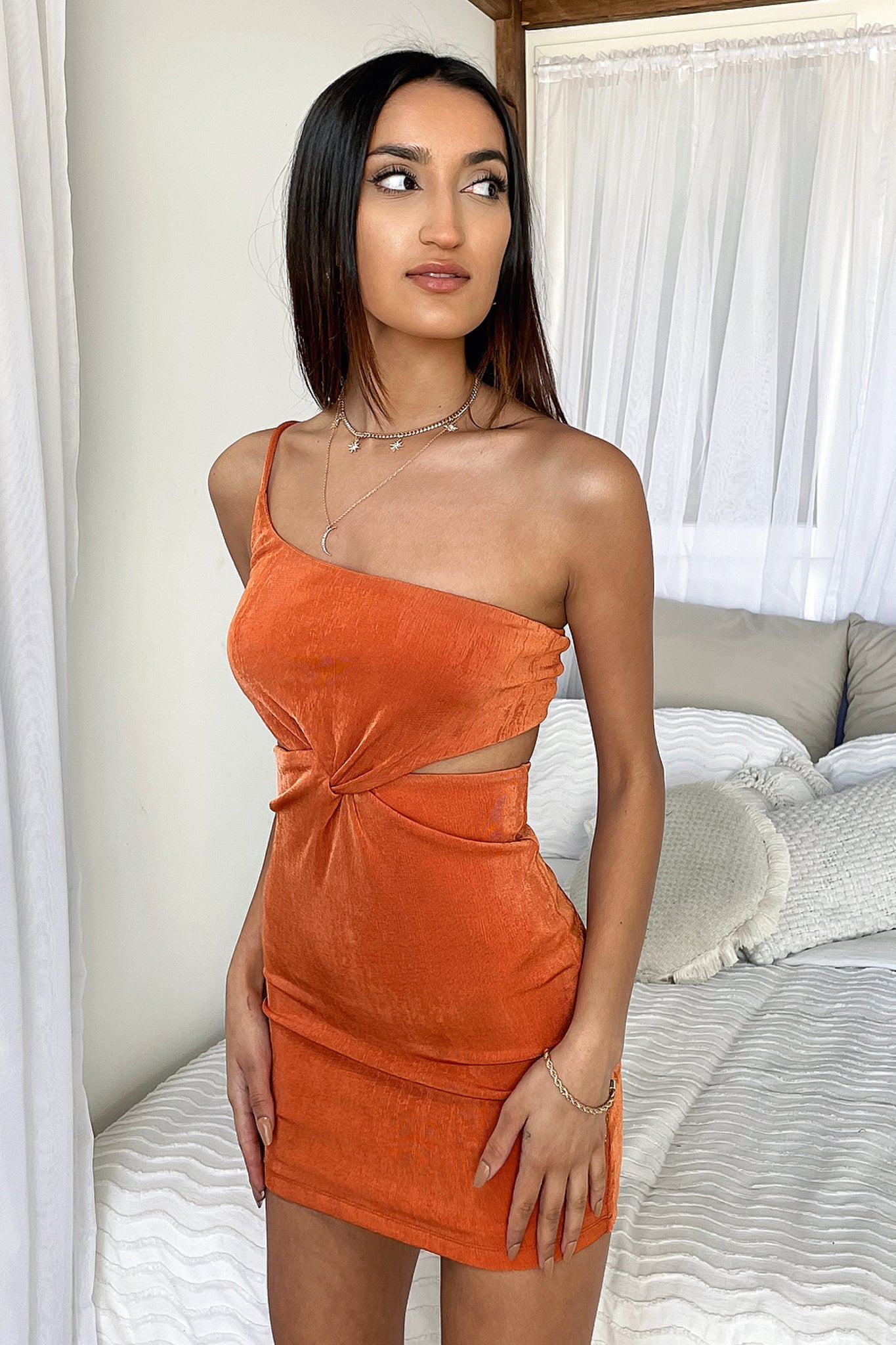 Mario Dress - Orange