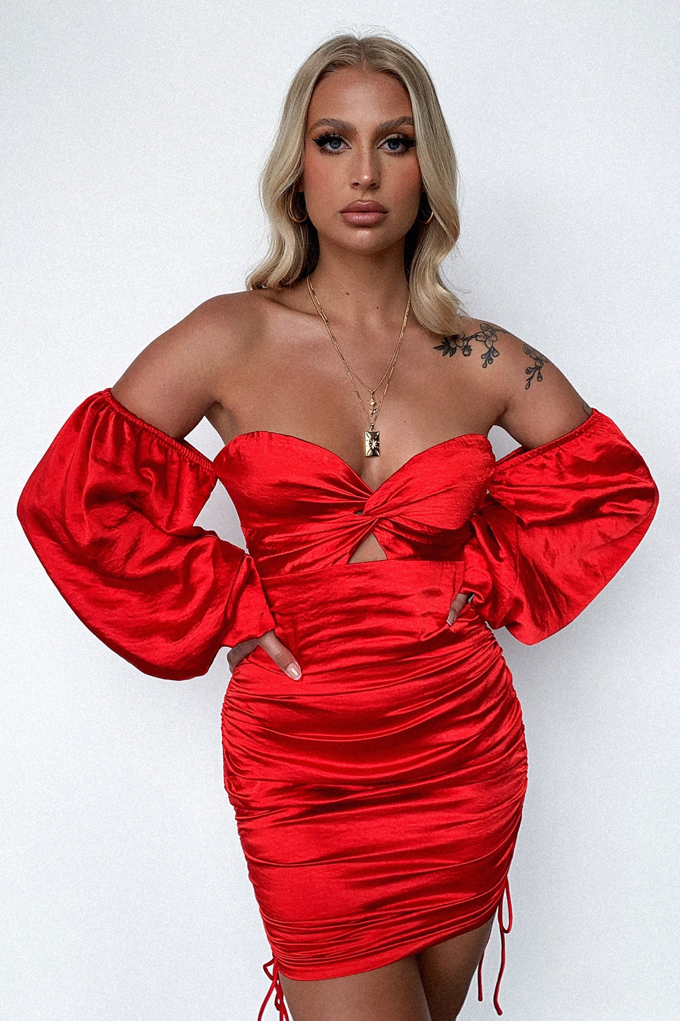 Porche Dress - Red